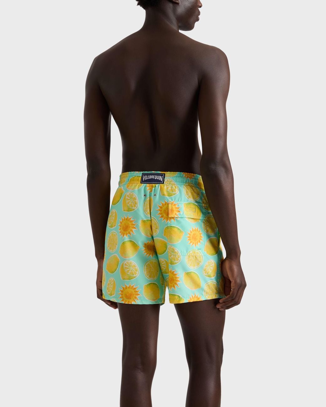 Vilebrequin Yellow Swim Shorts Limonade for men