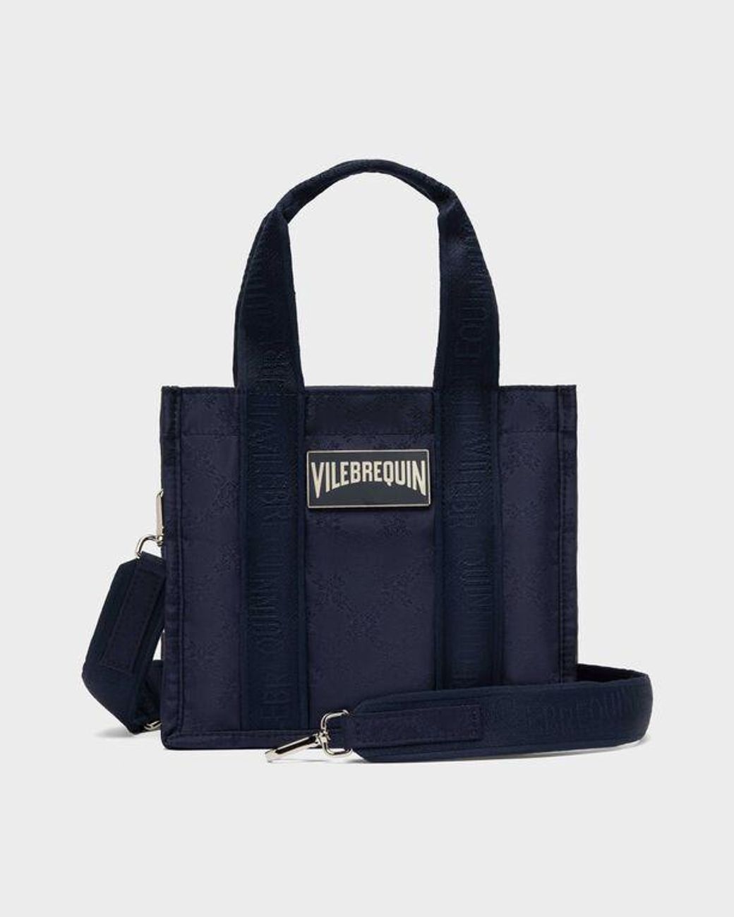 Vilebrequin Blue Mini Travel Bag Turtle Monogram Bag