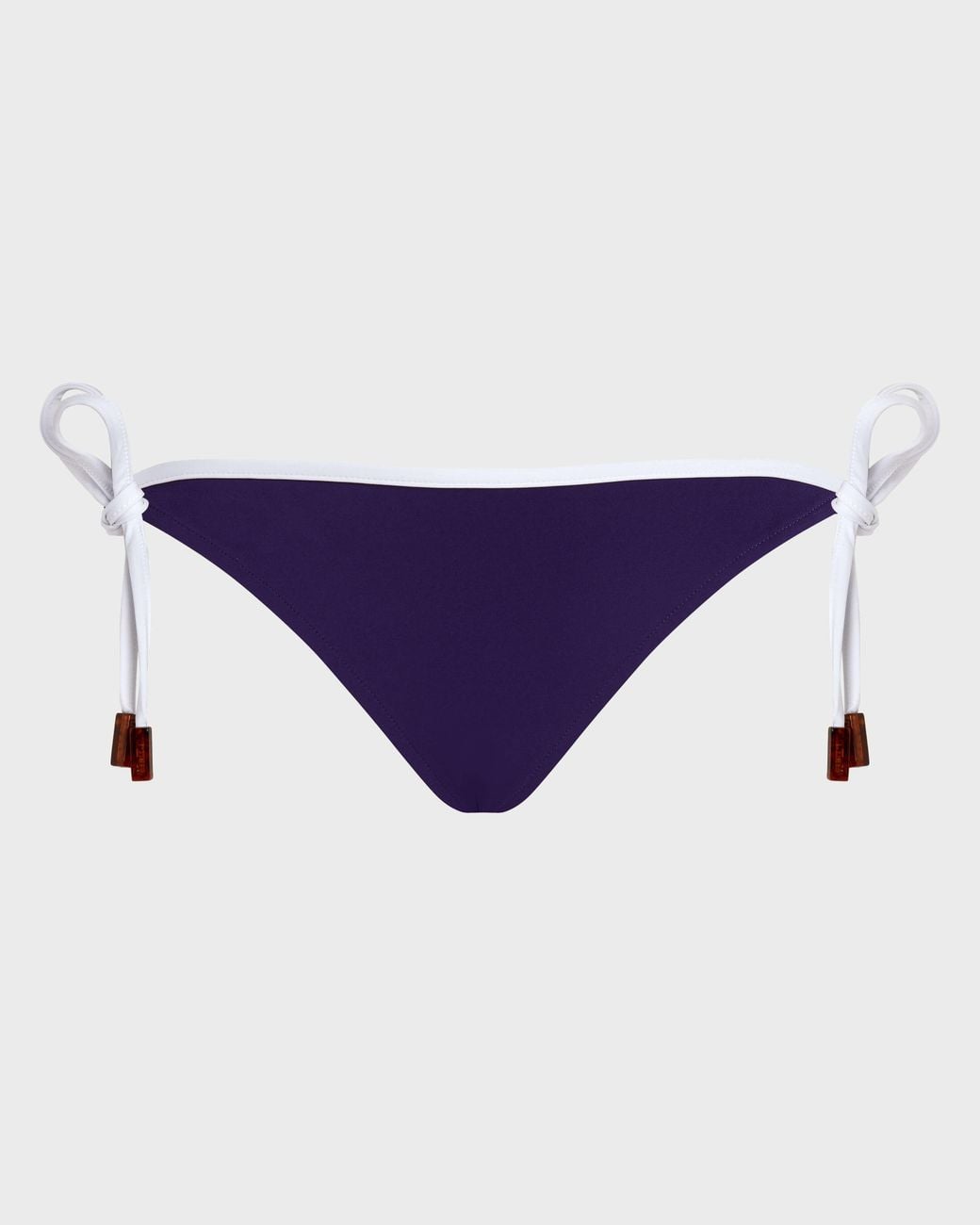 Vilebrequin Purple Side Tie Bikini Bottom Solid