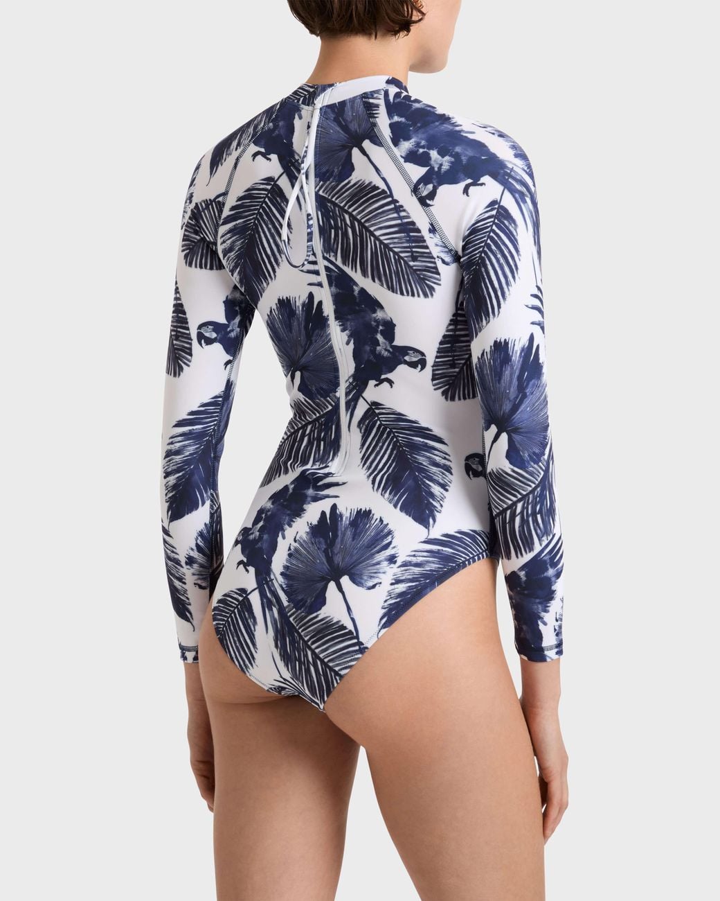 Vilebrequin Blue One-piece Rashguard Papagaio - Rashguard - Lexane - White - Size Xs