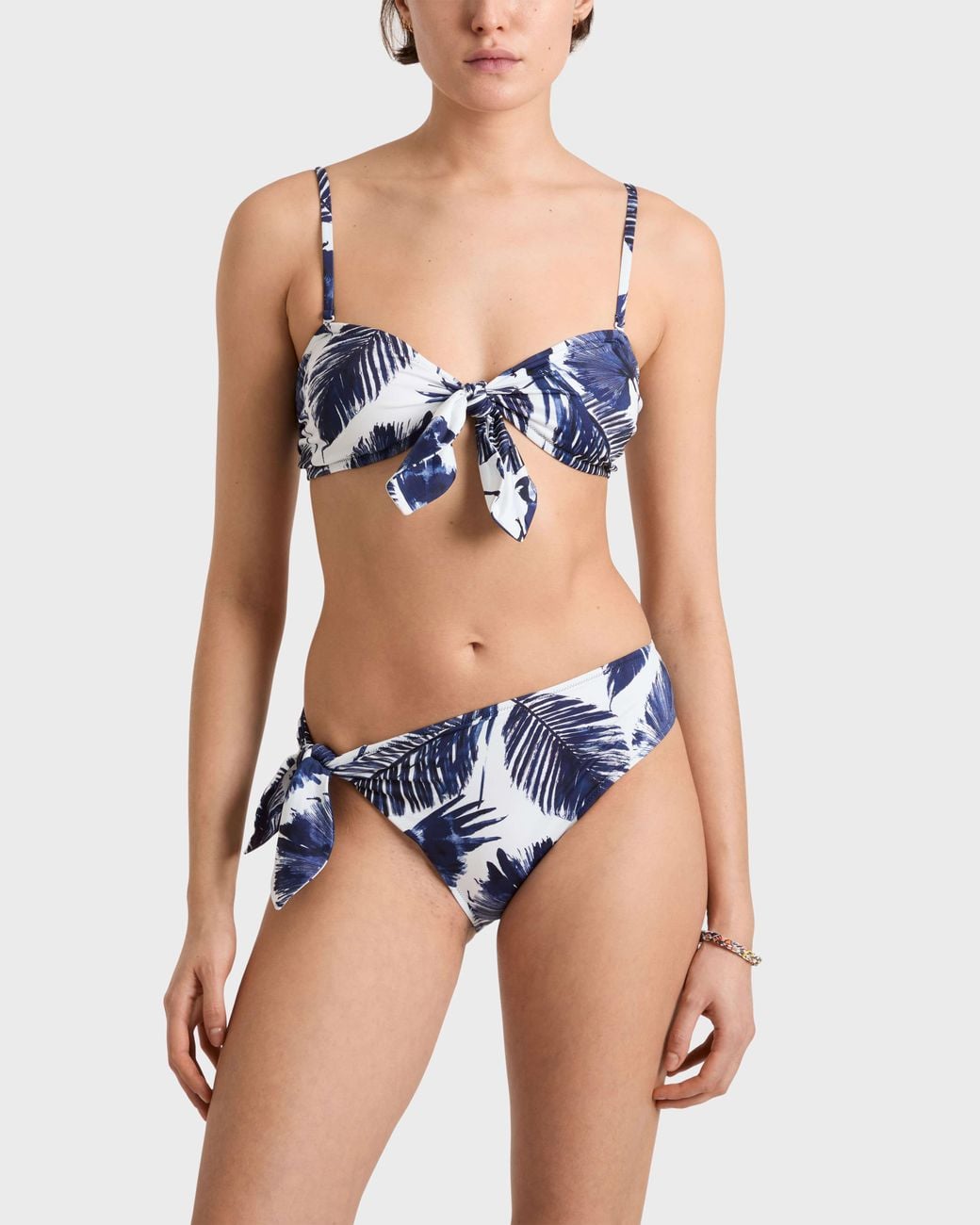 Vilebrequin Blue Midi Brief Bikini Bottom Papagaio