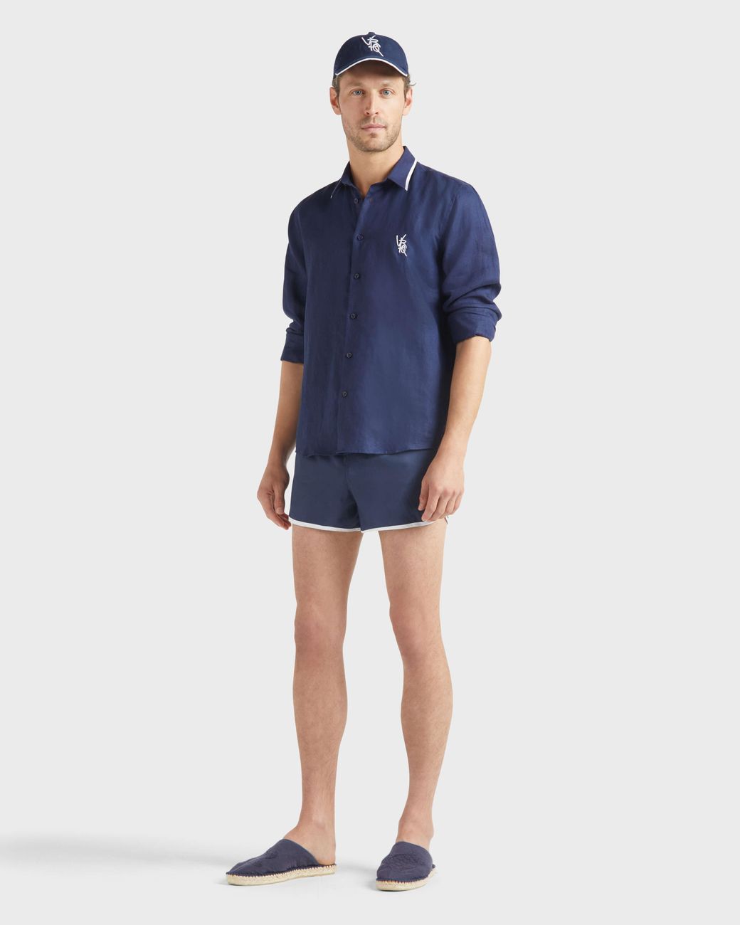 Vilebrequin Blue Short Ultra-Light Swim Shorts Vbq for men