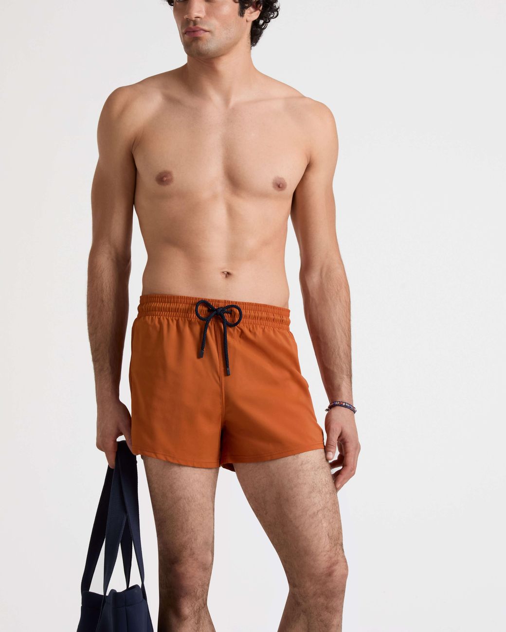 Vilebrequin Orange Swim Trunks Solid for men