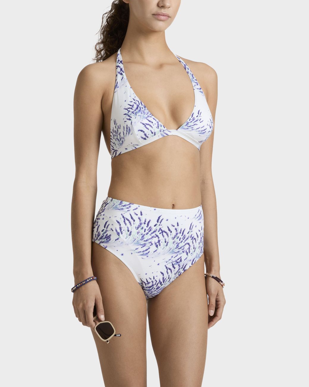 Vilebrequin Blue High-Waisted Bikini Bottom