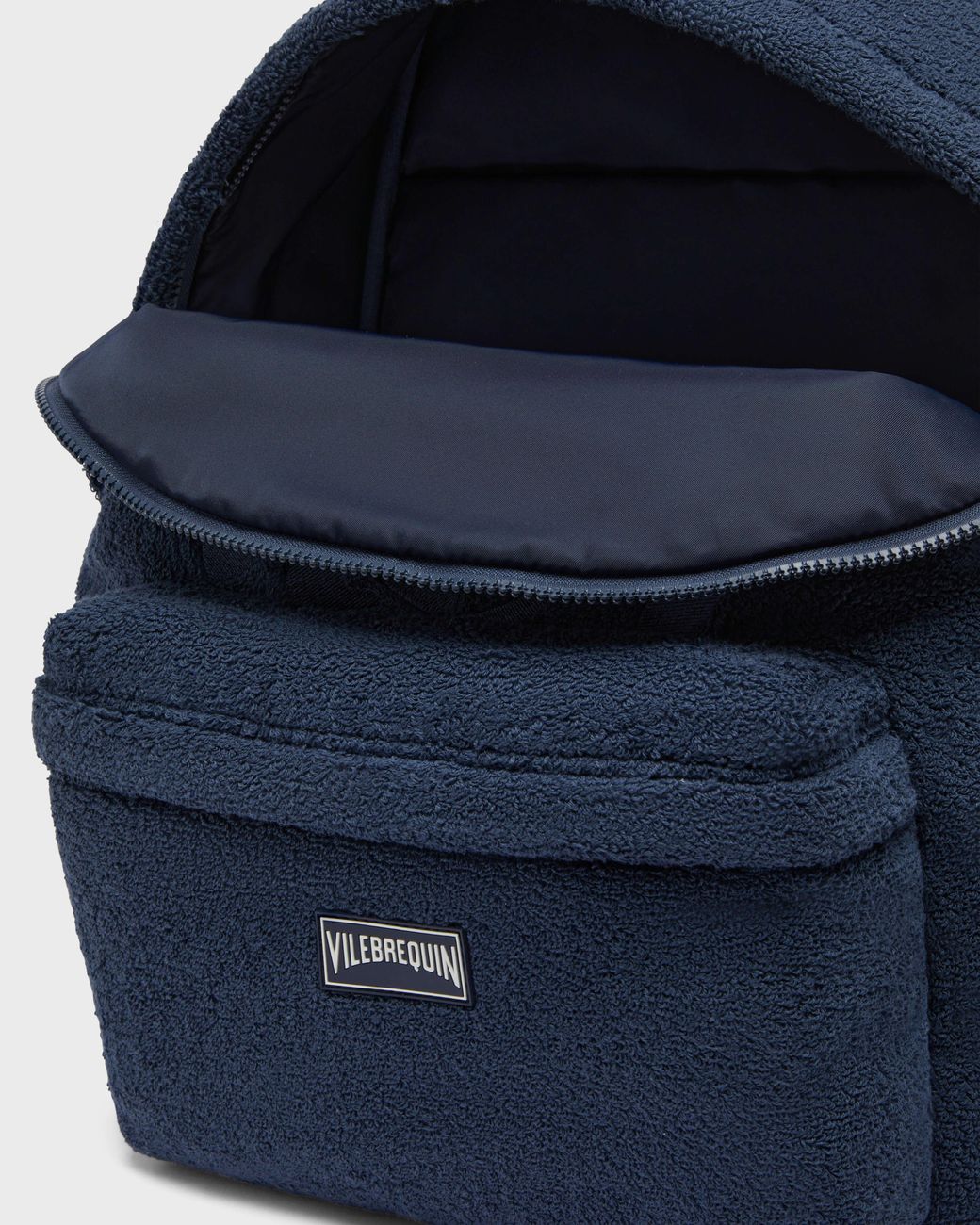 Vilebrequin Blue Terry Backpack Turtle