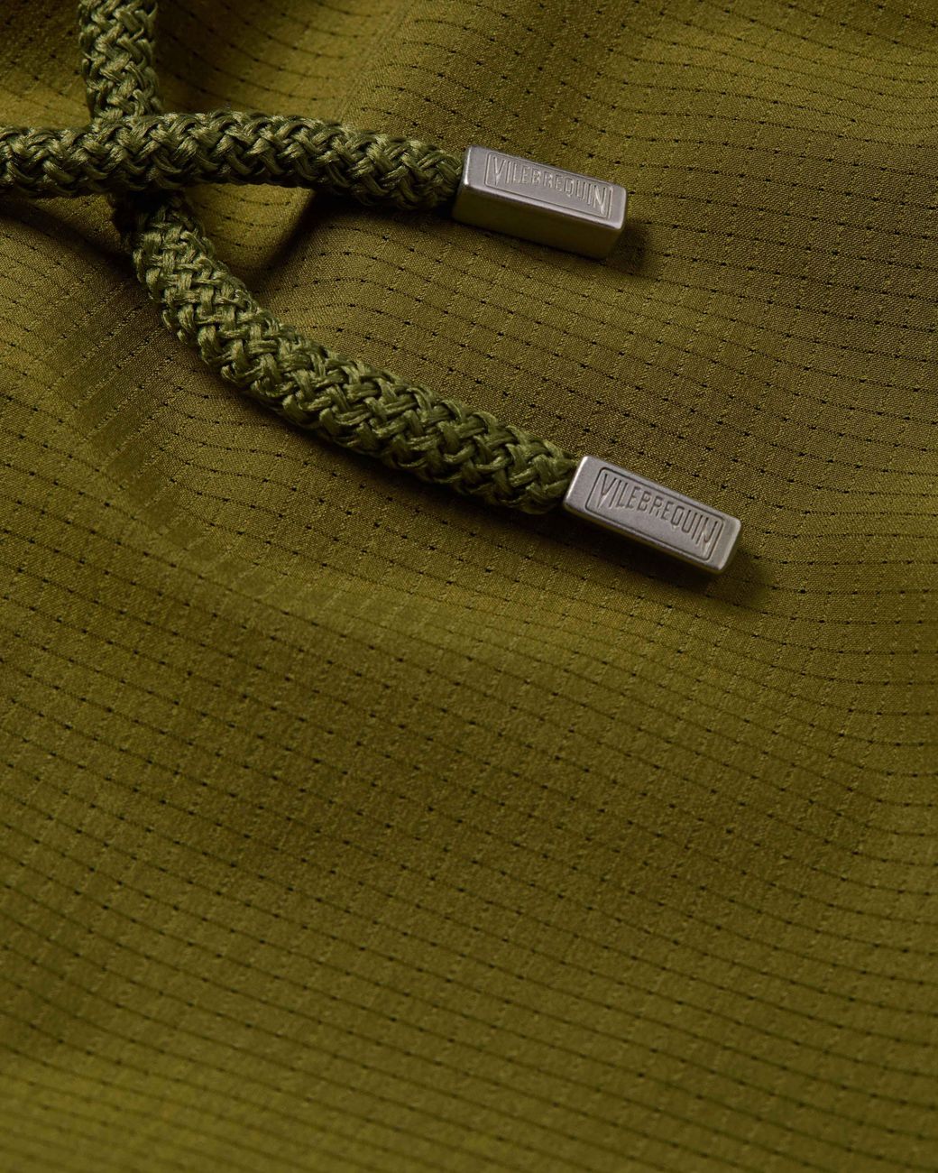 Vilebrequin Green Micro-Perforated Ultra-Light And Packable Swim Shorts Solid for men