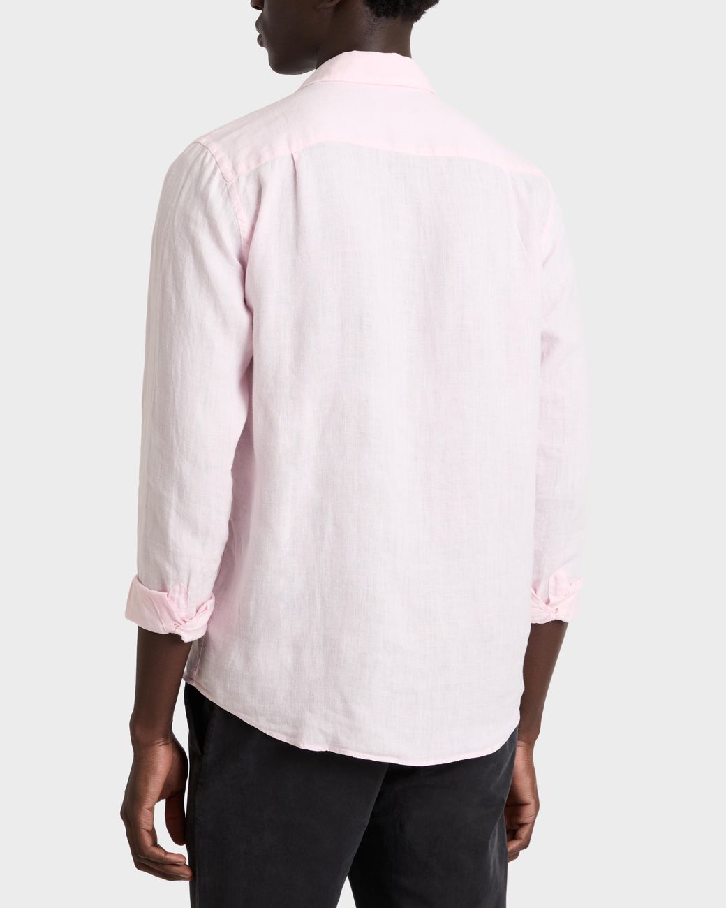 Chemise en lin unie Vilebrequin pour homme en coloris Pink