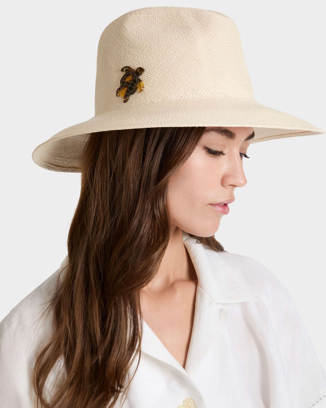 Vilebrequin Natural Straw Hat Solid - Hat - Cherry - Beige - Size L