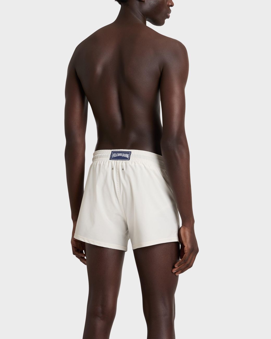 Vilebrequin White Swimwear Short And Fitted Stretch Solid for men
