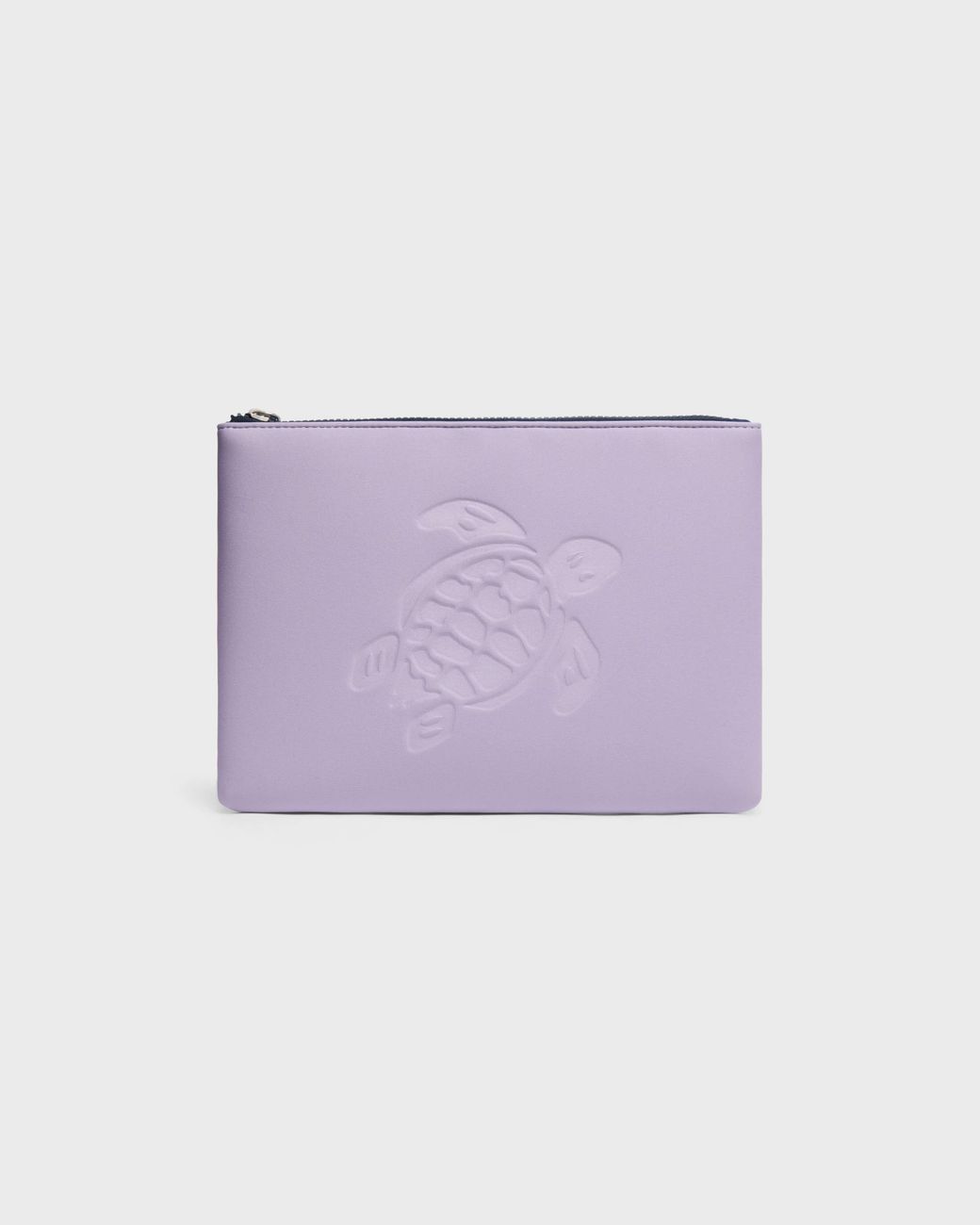 Vilebrequin Purple Neoprene Pouch Turtle