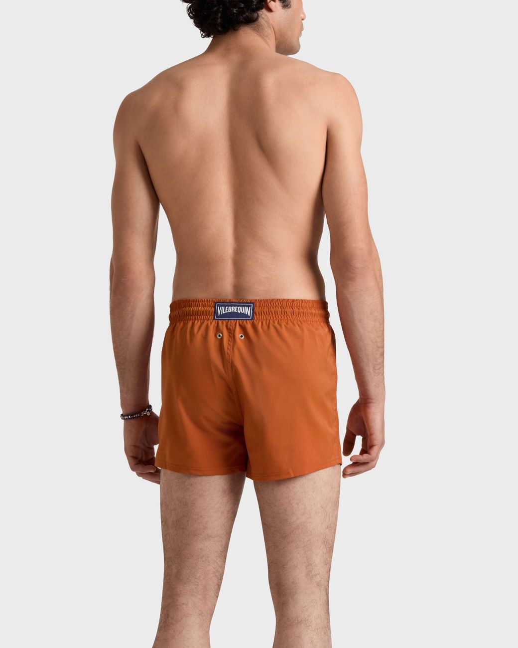 Vilebrequin Orange Swim Trunks Solid for men