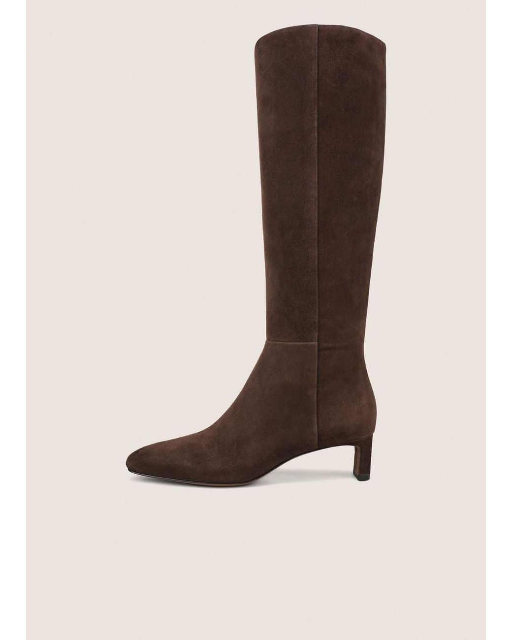 Vince Brown Lilith Suede Knee Boot