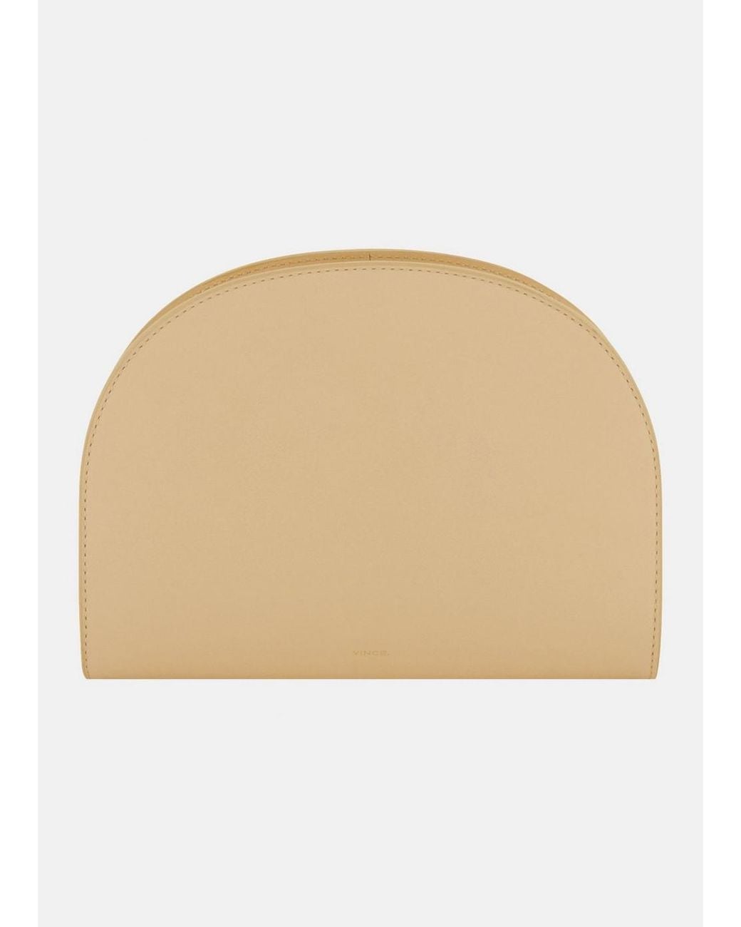 Vince Natural Demma Nappa Leather Crsbody Wallet
