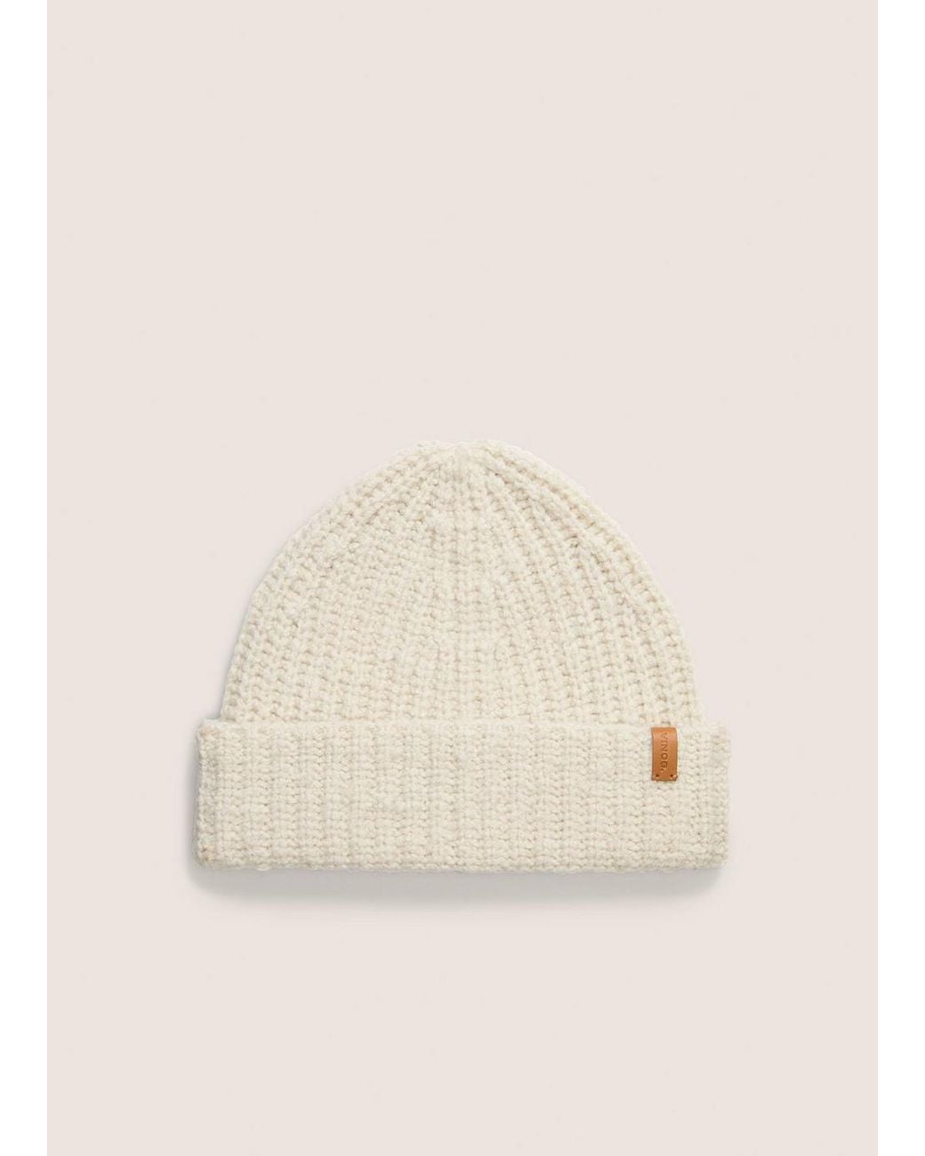 Vince Natural Macro-Bouclé Merino Wool-Blend Beanie for men
