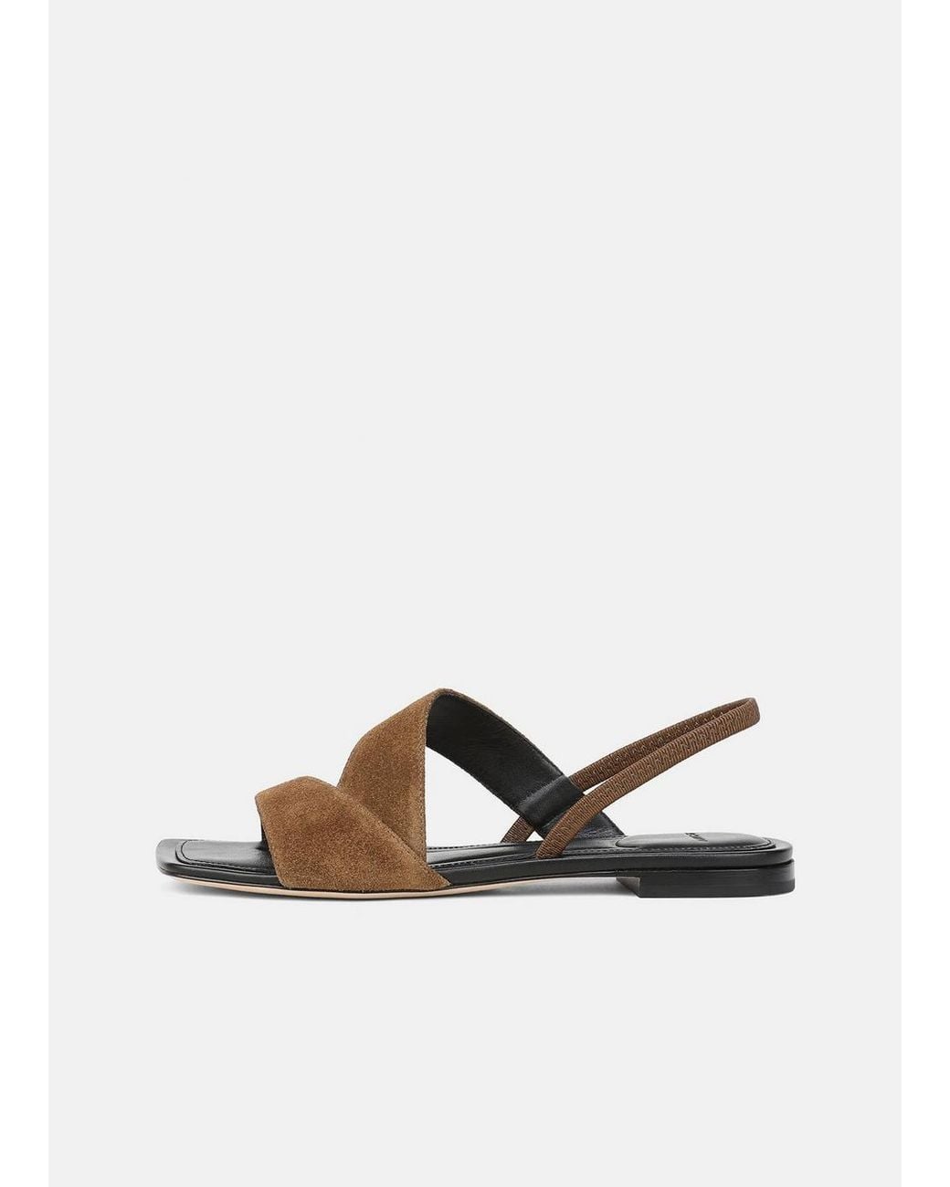 Vince White Parker Suede Slingback Sandal