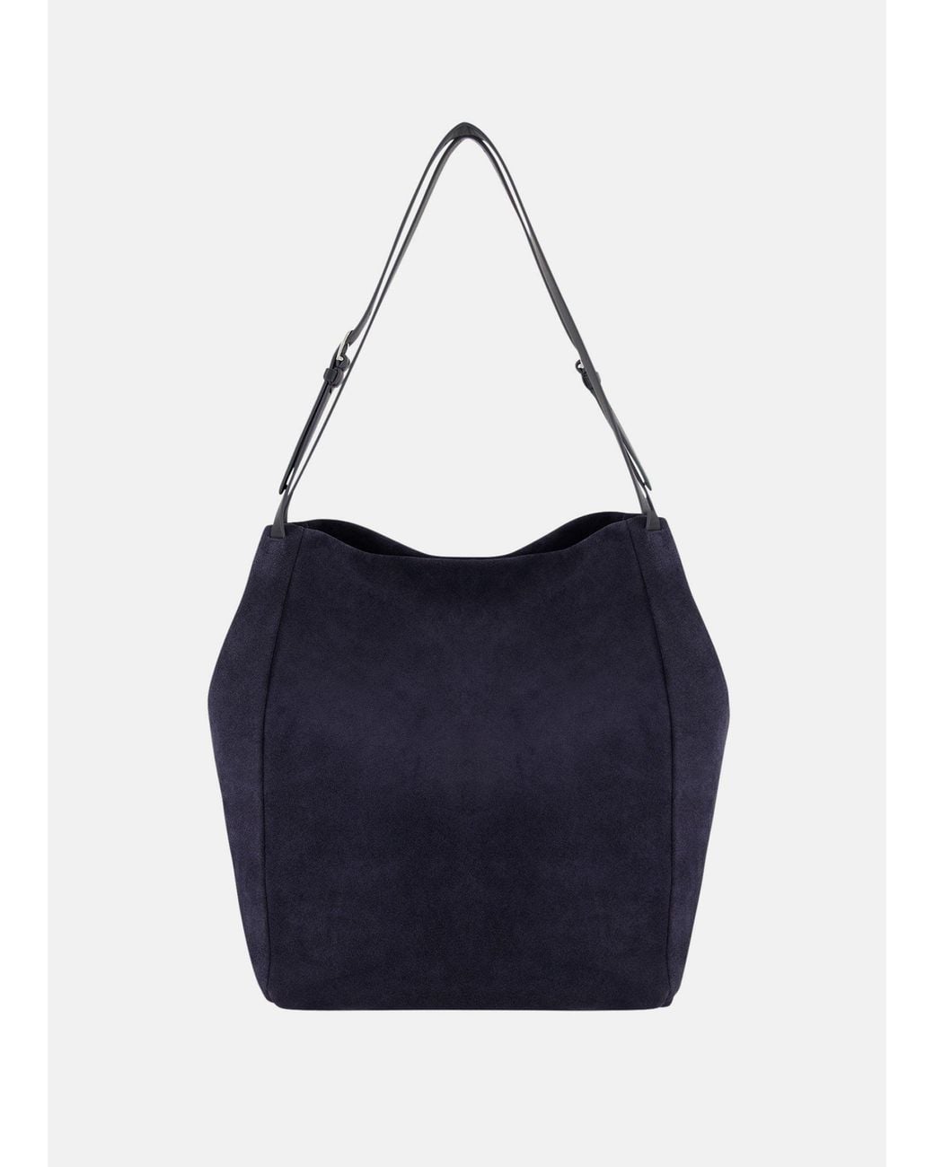 Vince Blue Jie Suede Large Tote