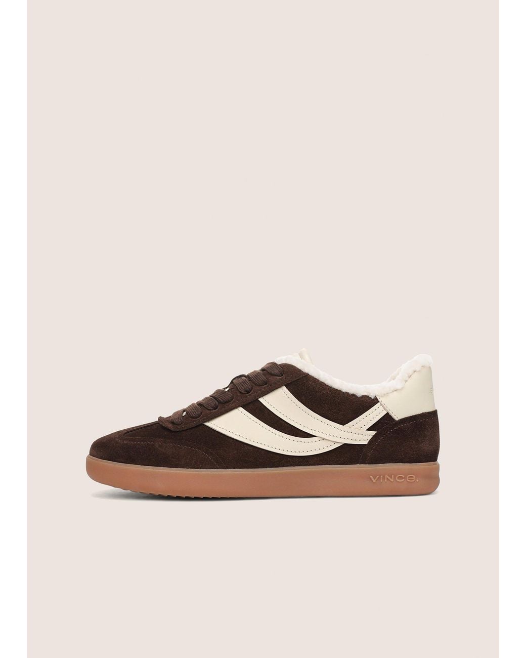 Vince Multicolor Oasis Suede & Shearling Sneaker