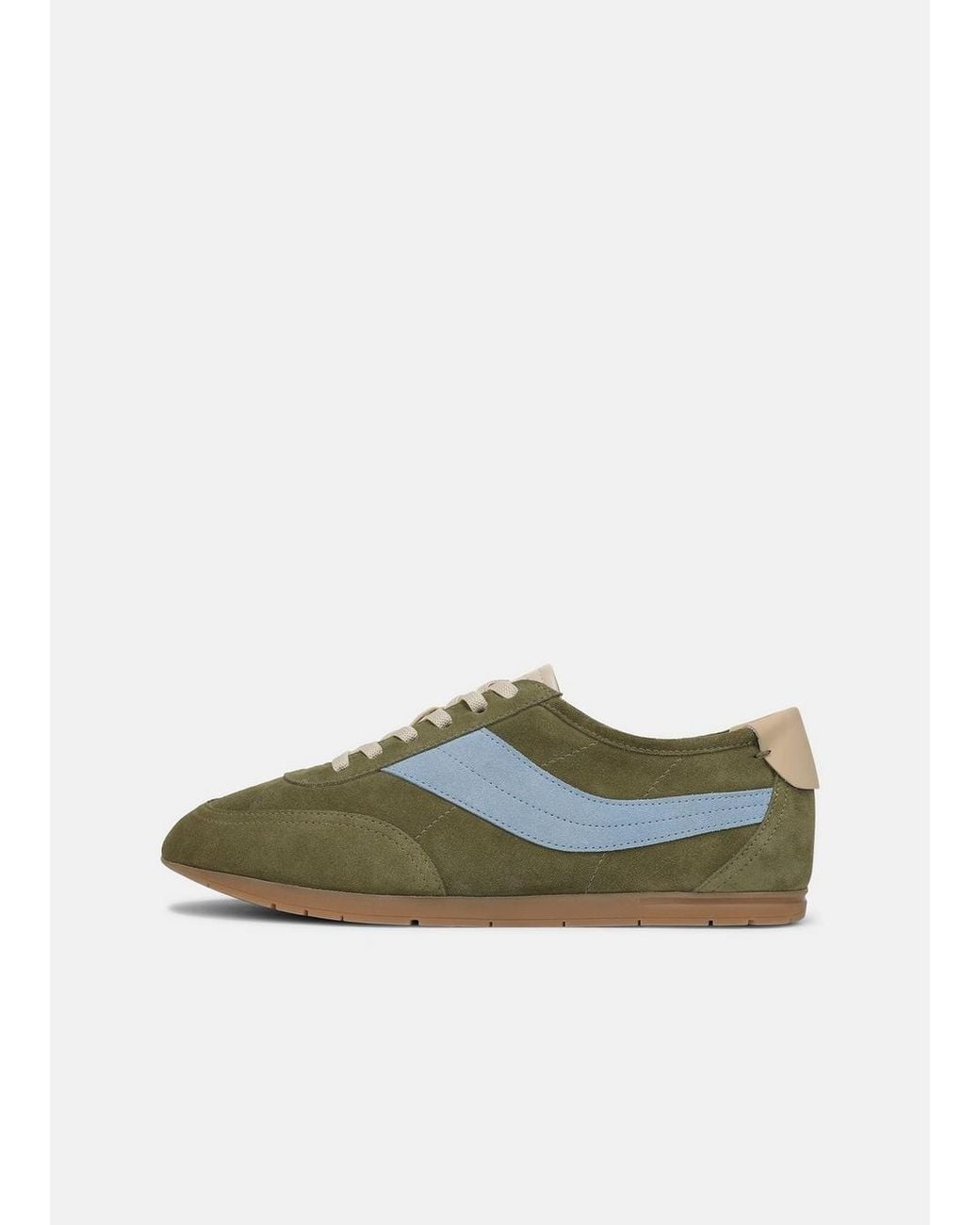 Vince Green La Suede & Leather Slip-On Runner Sneaker