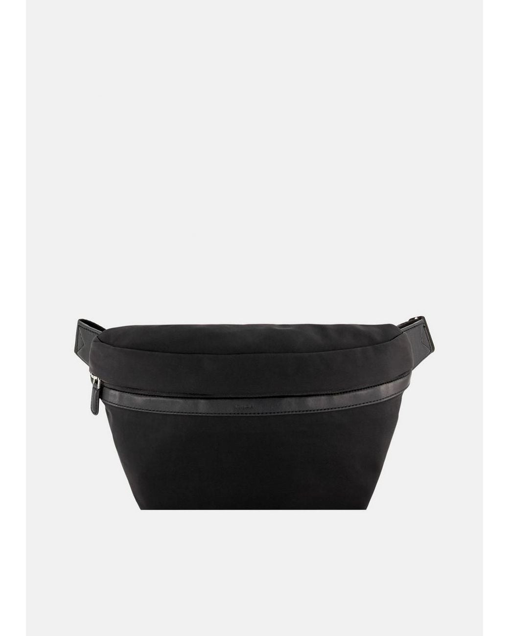 Vince Black Ventura Nylon Sling Bag for men