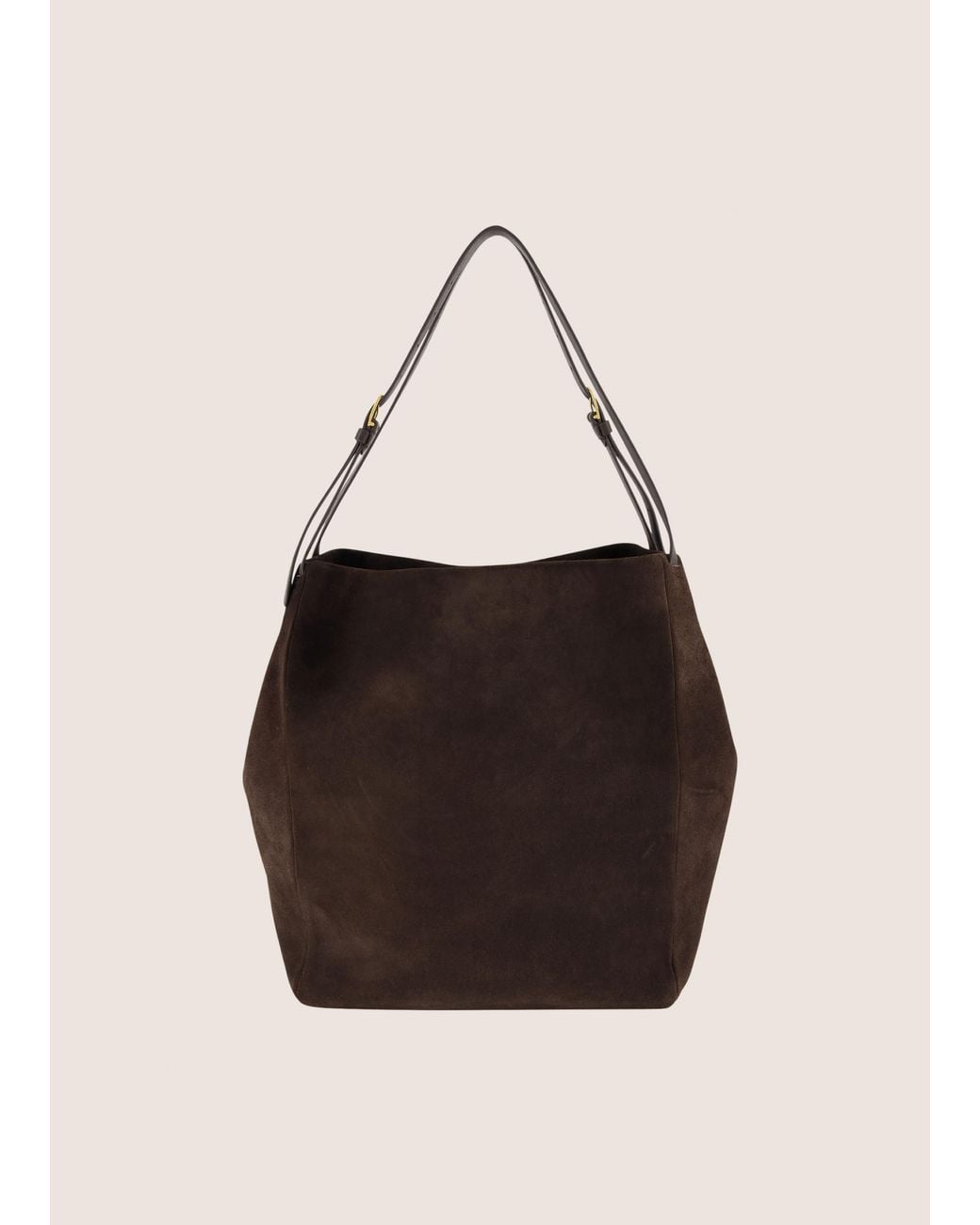 Vince Black Jie Suede Large Tote