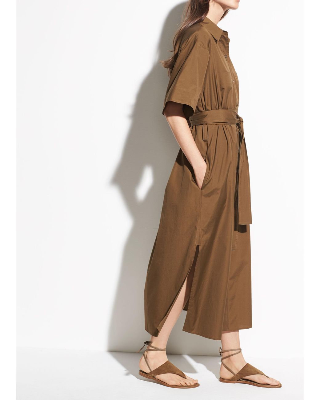 Vince clearance utility shirtdress