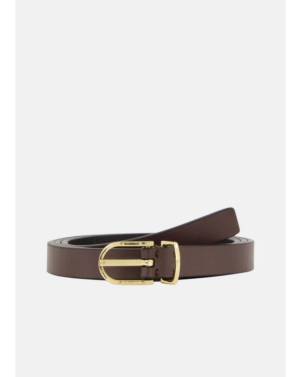 Vince White 14Mm Metal-Loop Belt