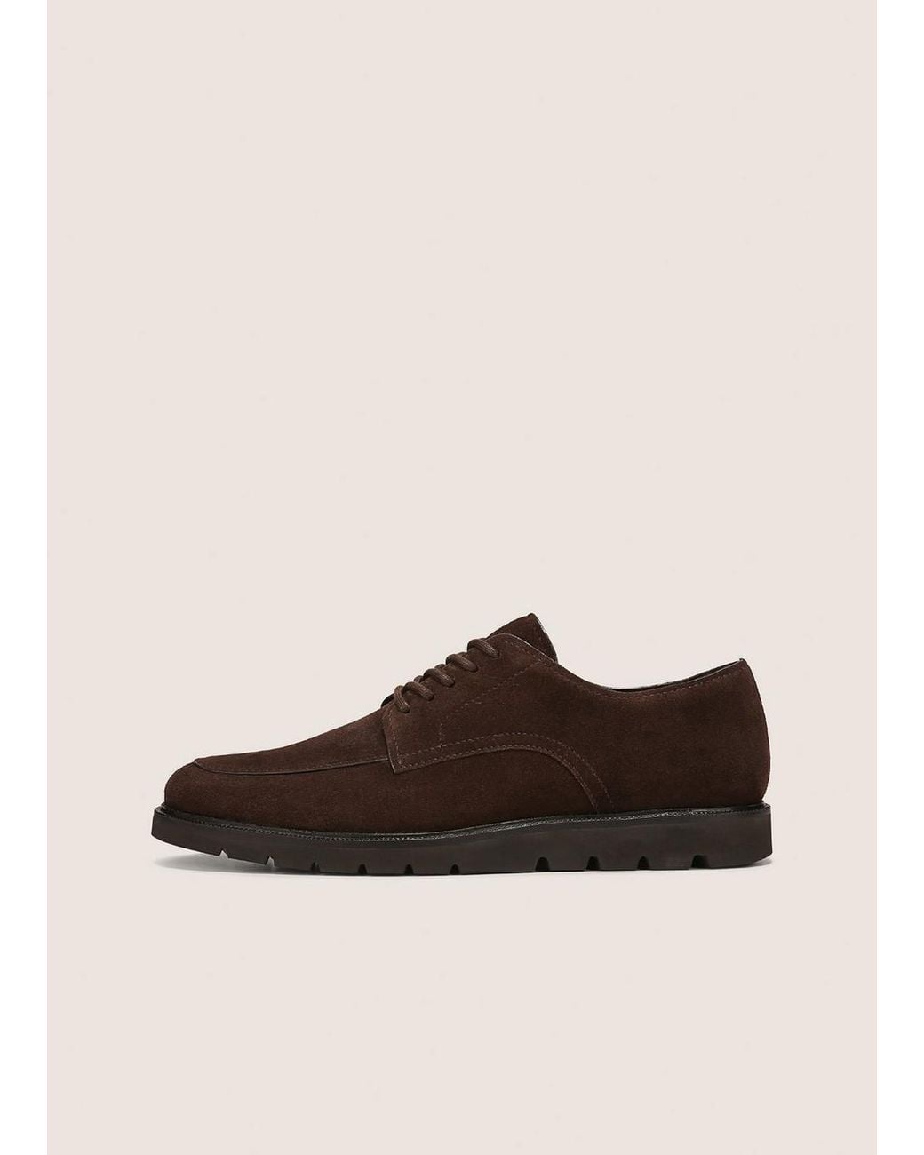 Vince Brown Kylan Suede Lug-Sole Oxford for men