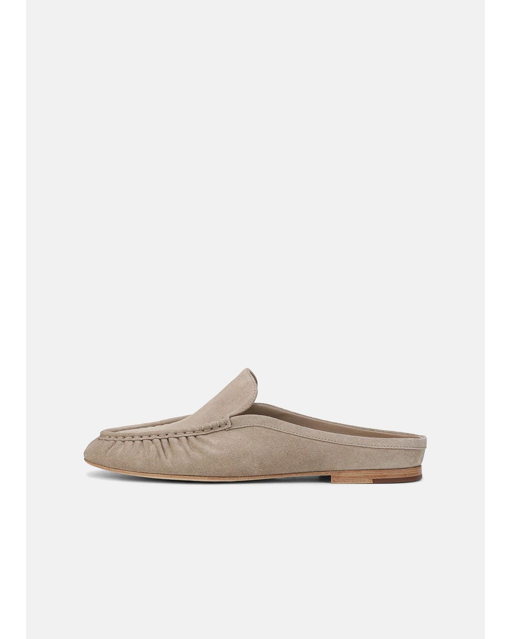 Vince White Tevin Suede Mule