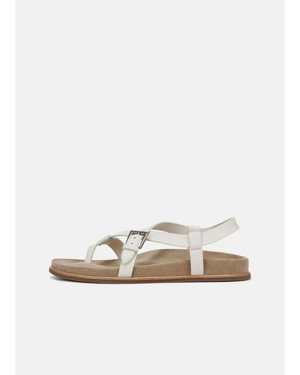 Vince White Franca Leather Sandal
