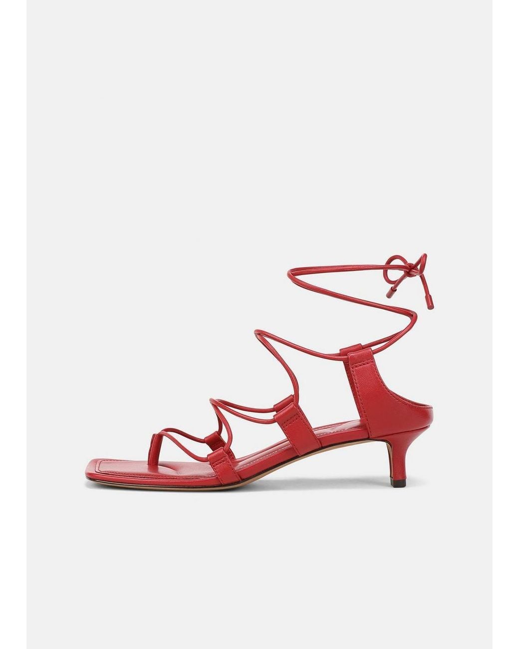 Vince White Paulette Leather Sandal
