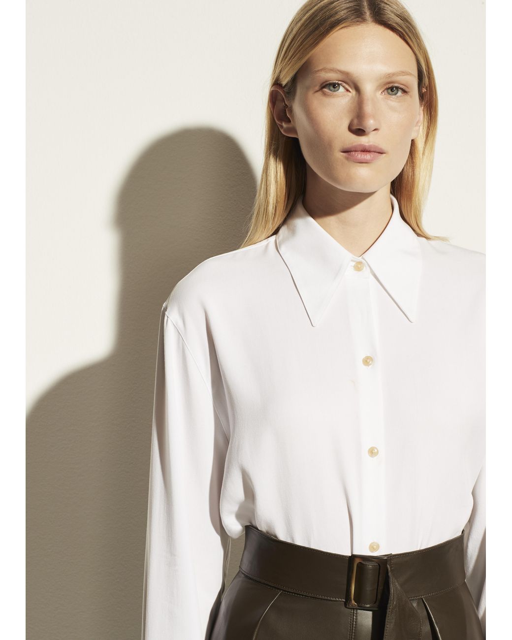 vince shaped collar shirt