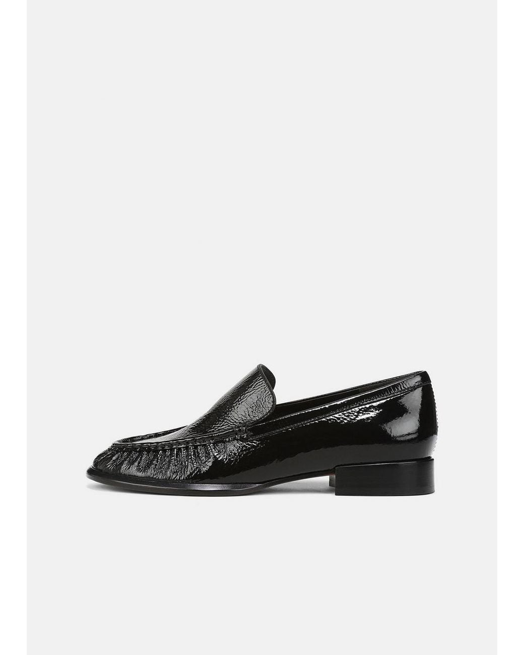 Vince Black Nora Leather Loafer