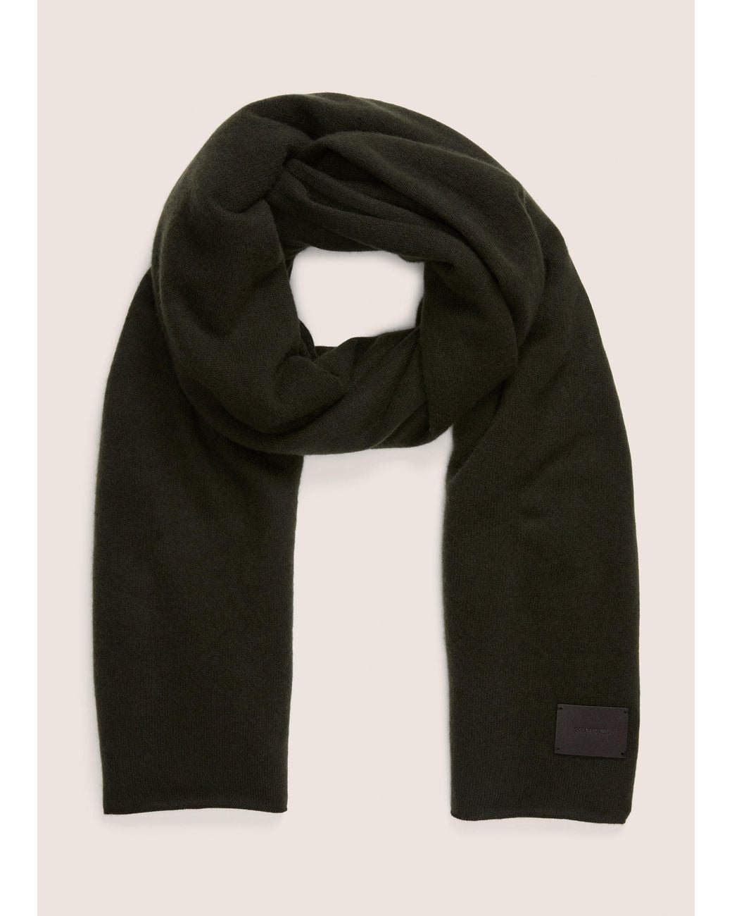 Vince Black Lightweight Plush Cashmere Blanket Wrap
