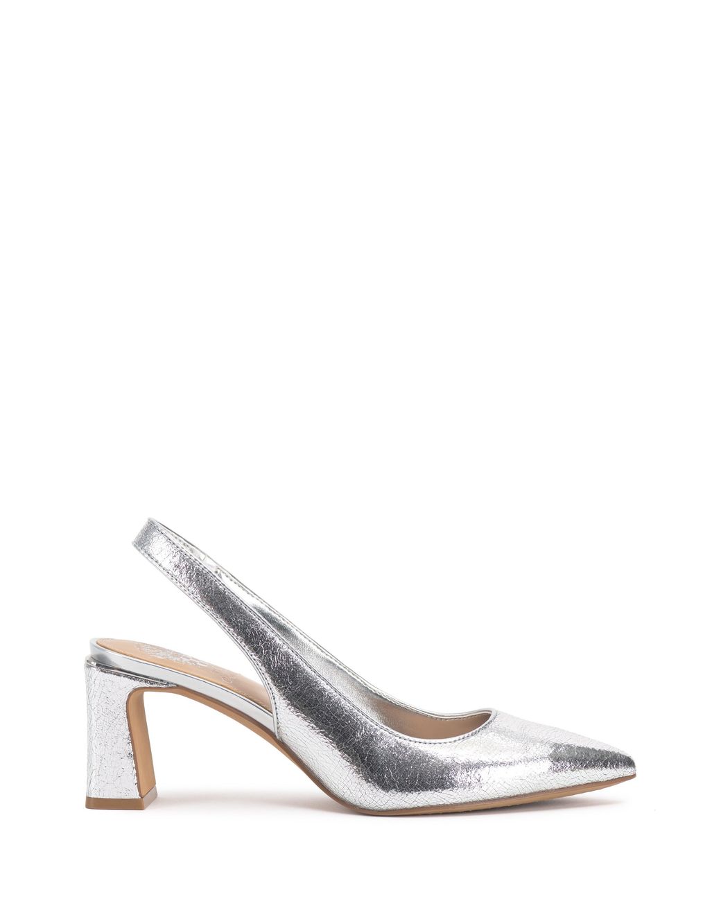 Vince Camuto White Hamden Slingback