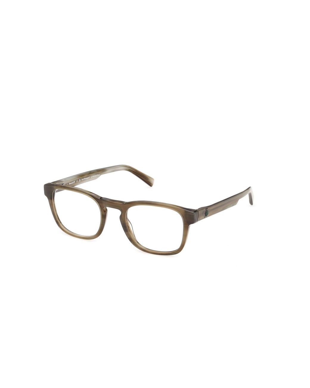 Timberland Black Tb50125 61 Optical Frames Acetate Round Normal for men