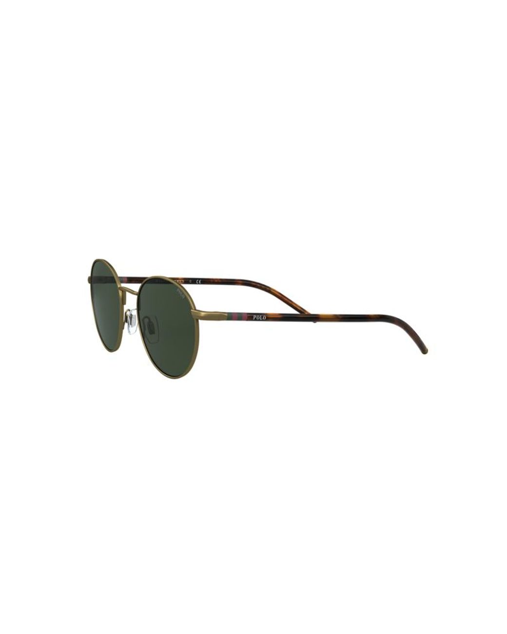 Polo Ralph Lauren Green Ph3133 932471 Sunglasses Metal Pantos Normal for men