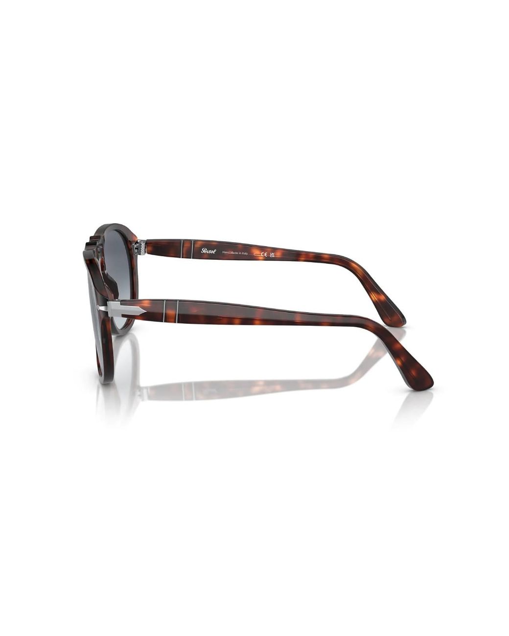 Persol Black Po0649 24/86 Sunglasses Acetate Pilot Normal Shaded for men