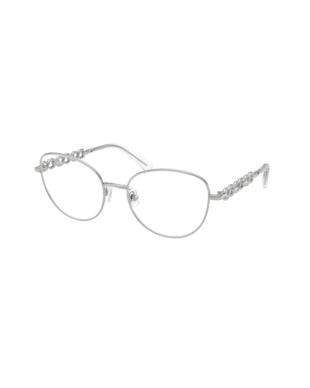 Swarovski Black Sk1044 4001 Optical Frames Metal Transparent Pantos Normal