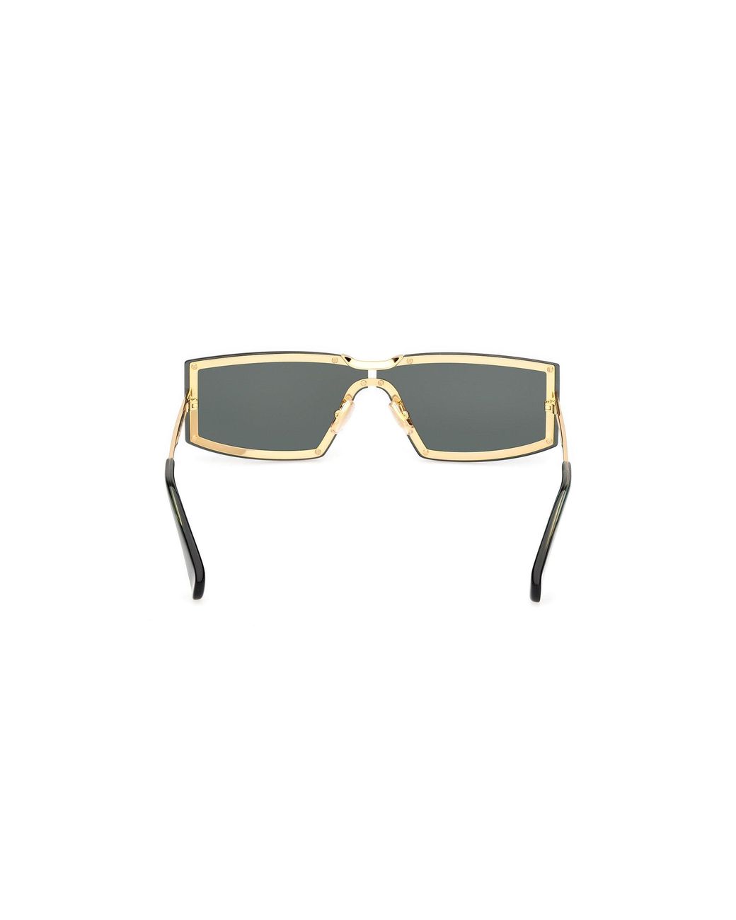 Max Mara Black Mm0118 Miller1 30N Sunglasses Metal Squared Normal