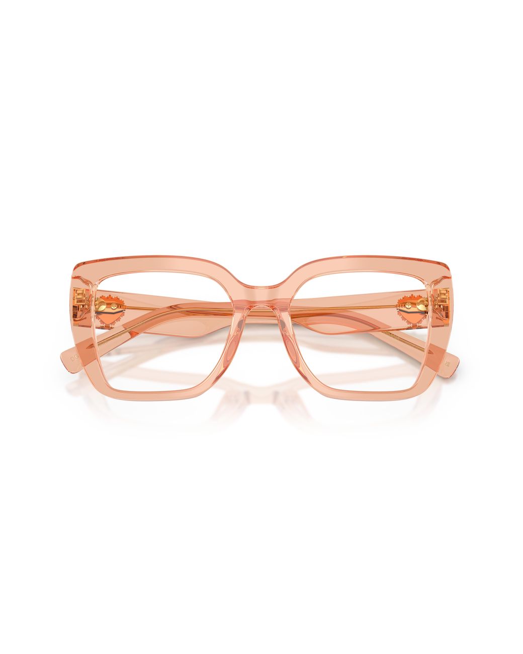 Dolce & Gabbana Black Dg3441 3226 Optical Frames Acetate Transparent Squared Normal