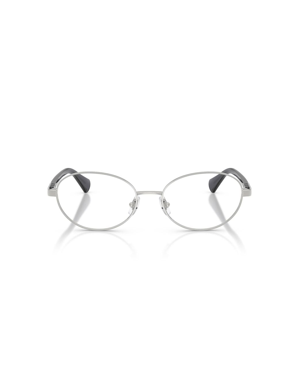 Ralph Lauren Black Ra6066 9001 Optical Frames Metal Transparent Round Normal