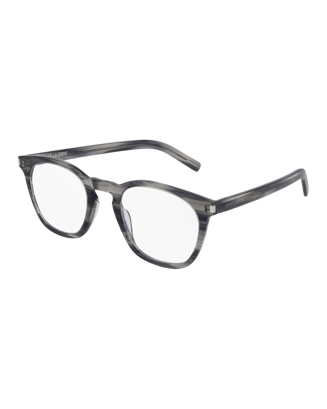 Saint Laurent Black Sl 30 Slim 006 Optical Frames Acetate Squared