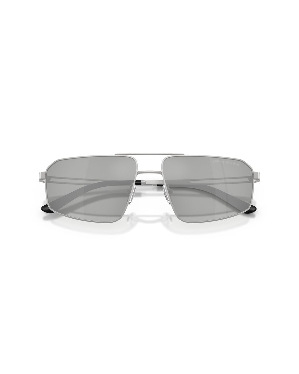 Emporio Armani Black Ea2173 30458V Sunglasses Metal Pilot Mirror for men