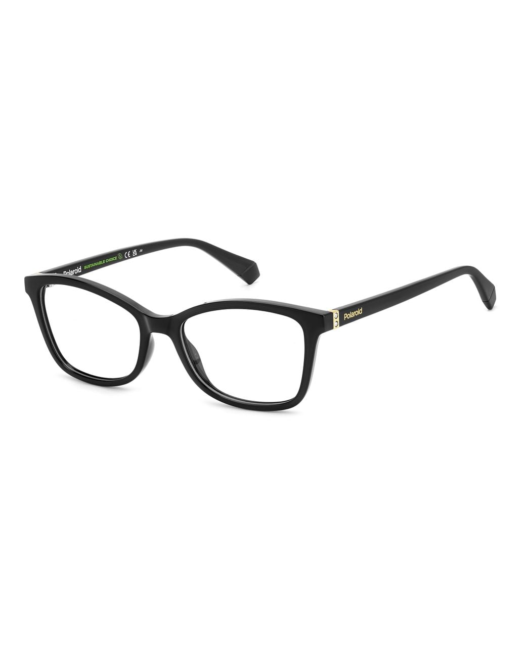 Polaroid Black Pld D505 807 Optical Frames Plastic Squared