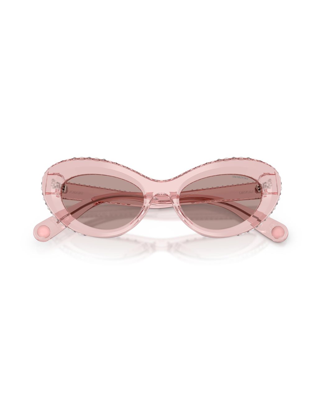 Swarovski Black Sk6061U 11057N Sunglasses Acetate Cat Eye Normal