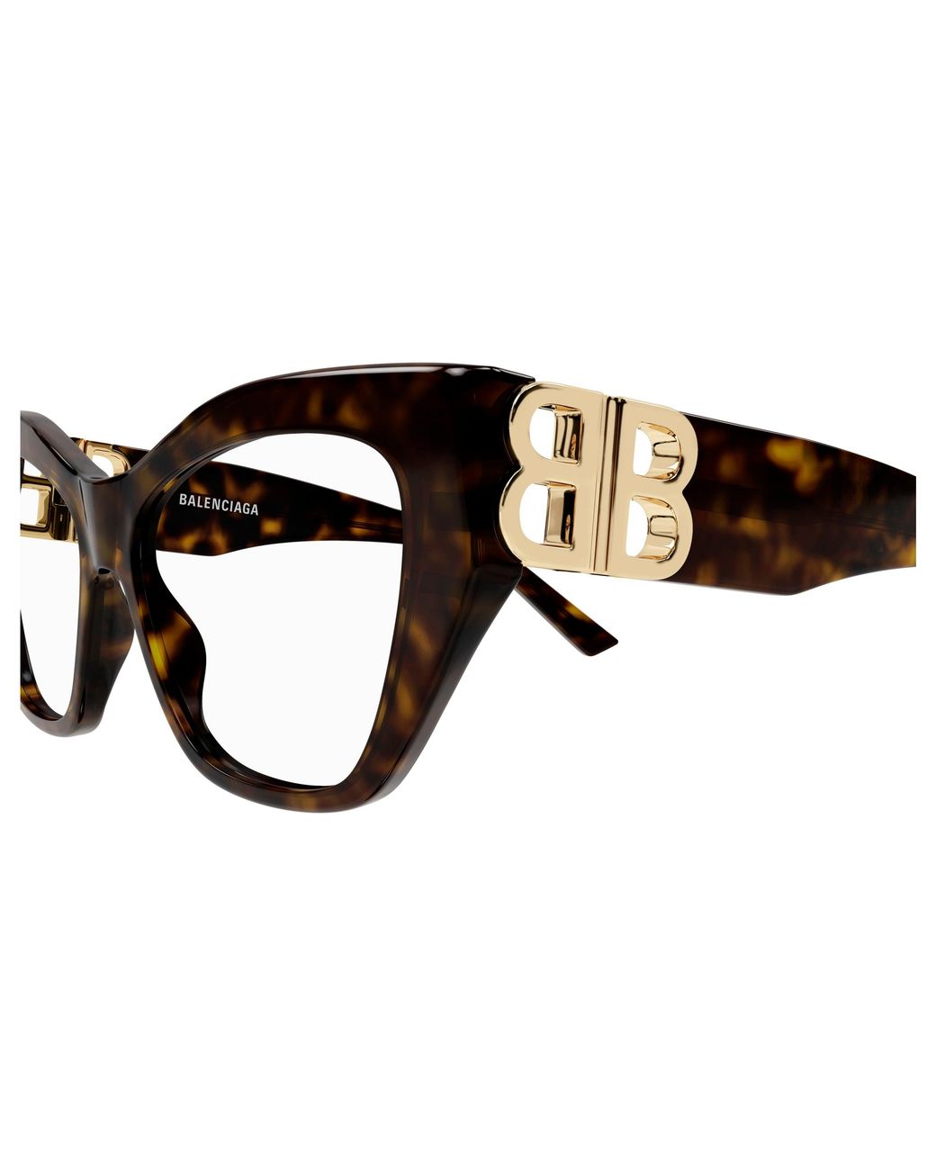 Balenciaga Black Bb0312O 002 Optical Frames Acetate Cat Eye