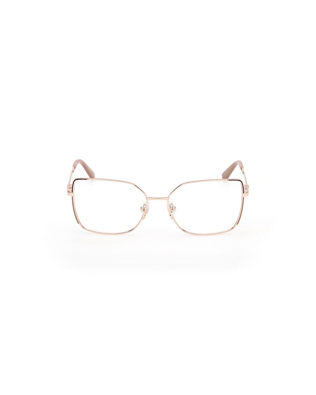 Guess Black Gu50223 059 Optical Frames Metal Squared Normal