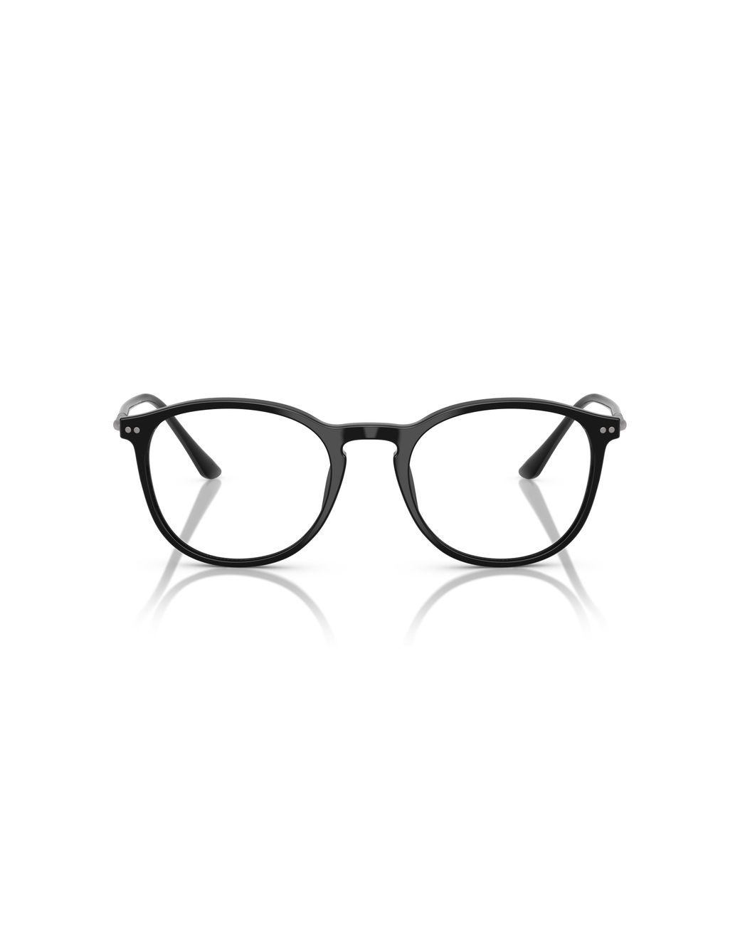 Giorgio Armani Black Ar7125 5009 Optical Frames Acetate Transparent Pantos Normal for men