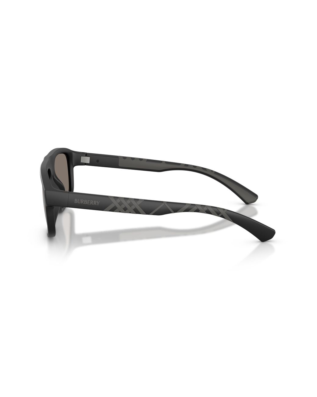 Burberry Black Be4501U 42606G Sunglasses Injected Squared Mirror for men