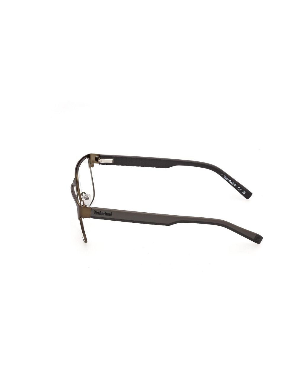 Timberland Black Tb50117 97 Optical Frames Metal Squared Normal for men